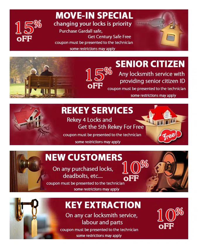 Croydon Locksmith Service, Croydon, PA 215-716-7628 - coupon21-set-five